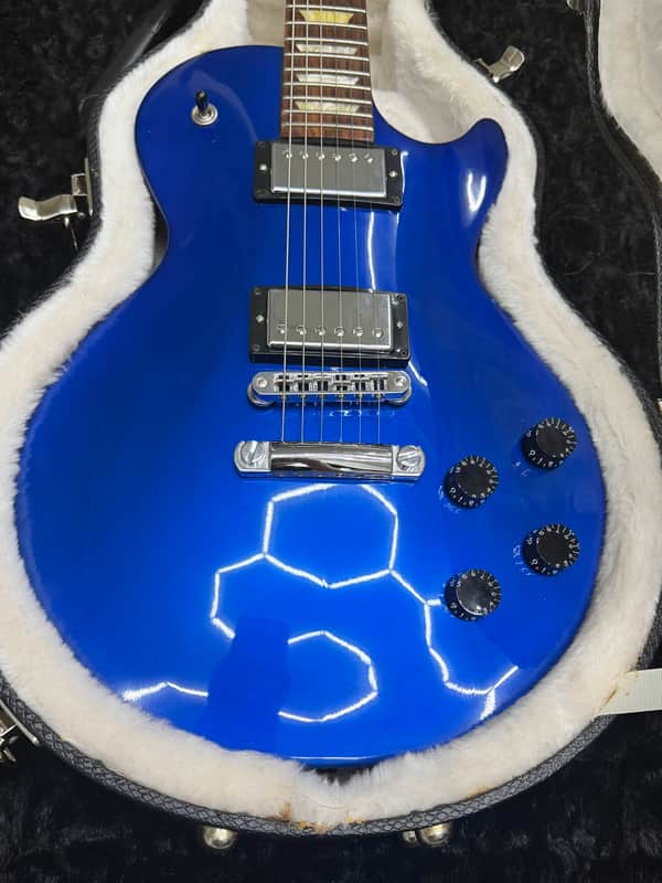 Gibson Nitrous Les Paul Studio 2012 - Cosmic Cobalt image 1