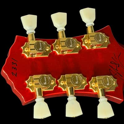 2025 Knaggs Kenai Hollowbody LB with Lightning Bolt F-Hole ~ Candy Apple Red image 10