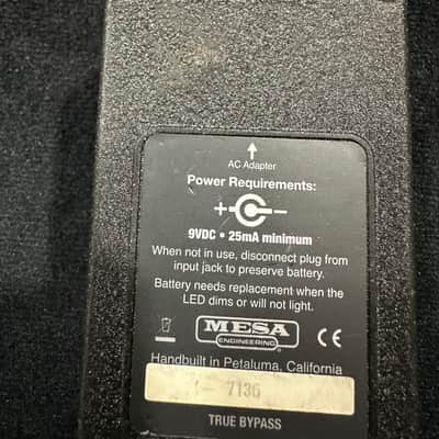 Mesa Boogie Throttle Box Overdrive Pedal 2010s - Black image 10