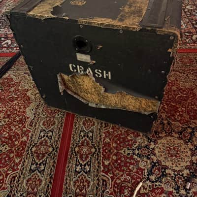 Marshall 1960AX 100-Watt 4x12" Angled Guitar Speaker Cabinet 1990 - Present - Black image 4