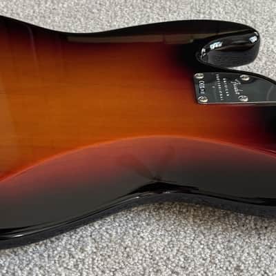 Fender American Professional II Jazz Bass V Guitar, 3-Color Sunburst, Deluxe Molded Hardshell Case image 9