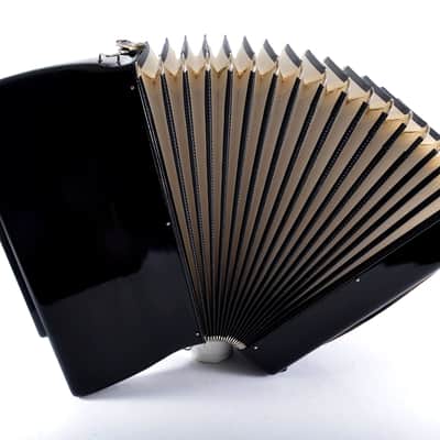 Immagine Top German Made LMM Accordion Hohner Verdi III N - 120 bass, 10 reg./Master switch+Original Hard Case & Brand New Leather Shoulder Straps ~ VIDEOS - 15