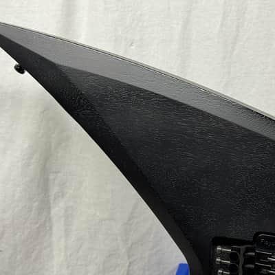 Washburn USA Custom Shop Vindicator Flying V Guitar with Case - Black image 6