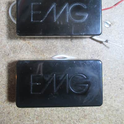 EMG SET Emg-H 70s active humbucker pickup xxx rare - Black image 1
