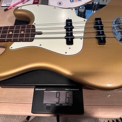 LAKLAND 1ST JOE OSBORN USA SIGNATURE MODEL BASS GUITAR MADE - LIKE NEW 1998 - Shoreline Gold image 19