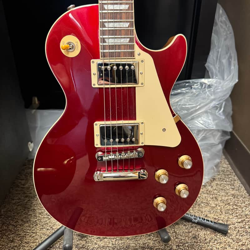 Gibson Les Paul Standard '60s Plain Top 2025 Sparkling Burgundy
