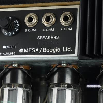 Mesa Boogie 1984 Mark IIC+ Rig - Black Bronco / Black Grille image 12