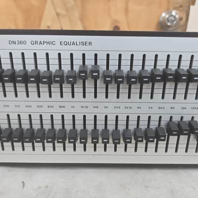 Klark Teknik DN360 2-Channel 31 Band Graphic Equalizer - Tested & Working #395 image 3