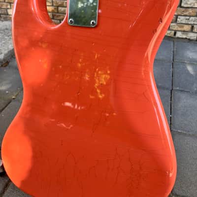 Hollowtone Coral Pink Jazz Bass image 20