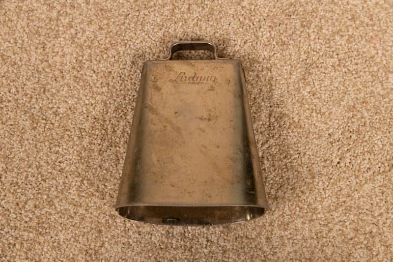 Vintage Ludwig 5" Goldentone Cowbell image 1