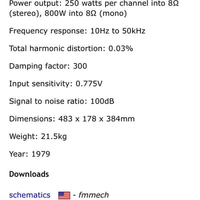 HH ELECTRONICS V800 MOS-FET 1980's image 13