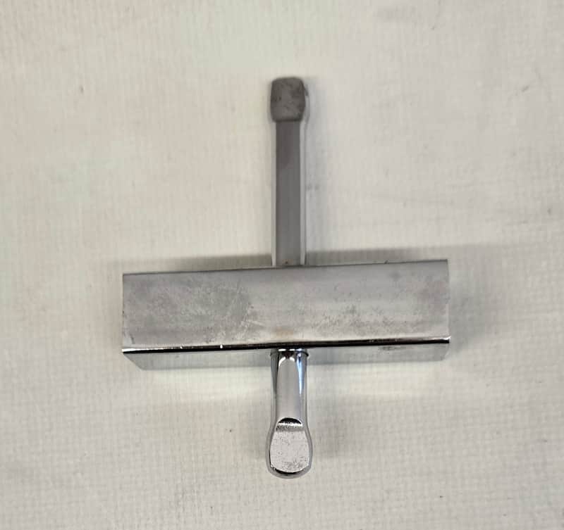 Vintage Consolette Rail Post Tom Drum Key Chrome Ludwig Gretsch ECT image 1