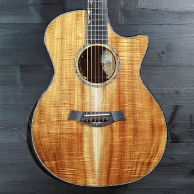 Taylor Custom Grand Auditorium – Premium Hawaiian Koa / Performance Adi X-Bracing / Tobias Music Exclusive image 1