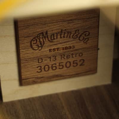 NEW Martin Road Series D-13E Retro Walnut - Natural (052) image 7