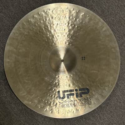 UFIP Original Series 22" Ride Cymbal Lathed image 2