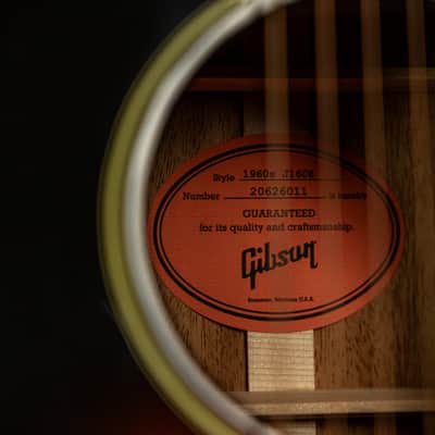 Gibson J-160E Original - Vintage Sunburst image 6