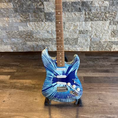 Fender SplatterCaster Midnight Swirl image 1