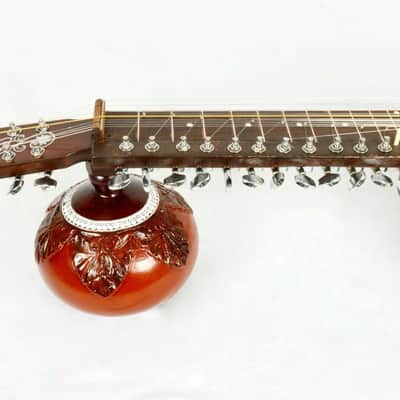 Handmade MohanVeena String Musical Instrument Professional Classical Plucked Slide Guitar image 6