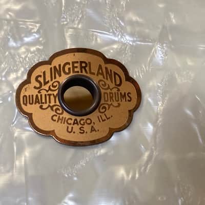 Slingerland - 8x14" Radio King 1940s-50s, 3 Ply, Deep Concert / Dance Model Snare Drum - Marine Pearl/Nickel STUNNING!! image 2