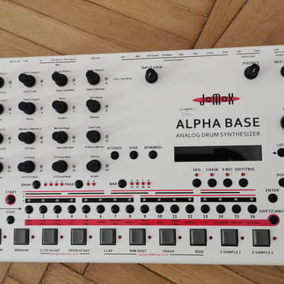 JoMox Alpha Base Analog Drum Synthesizer 2017 - Present - White / Natural image 2