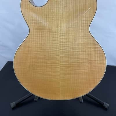 Ibanez LGB30 George Benson Signature Hollowbody Electric Guitar, Ebony Fingerboard, Natural image 4