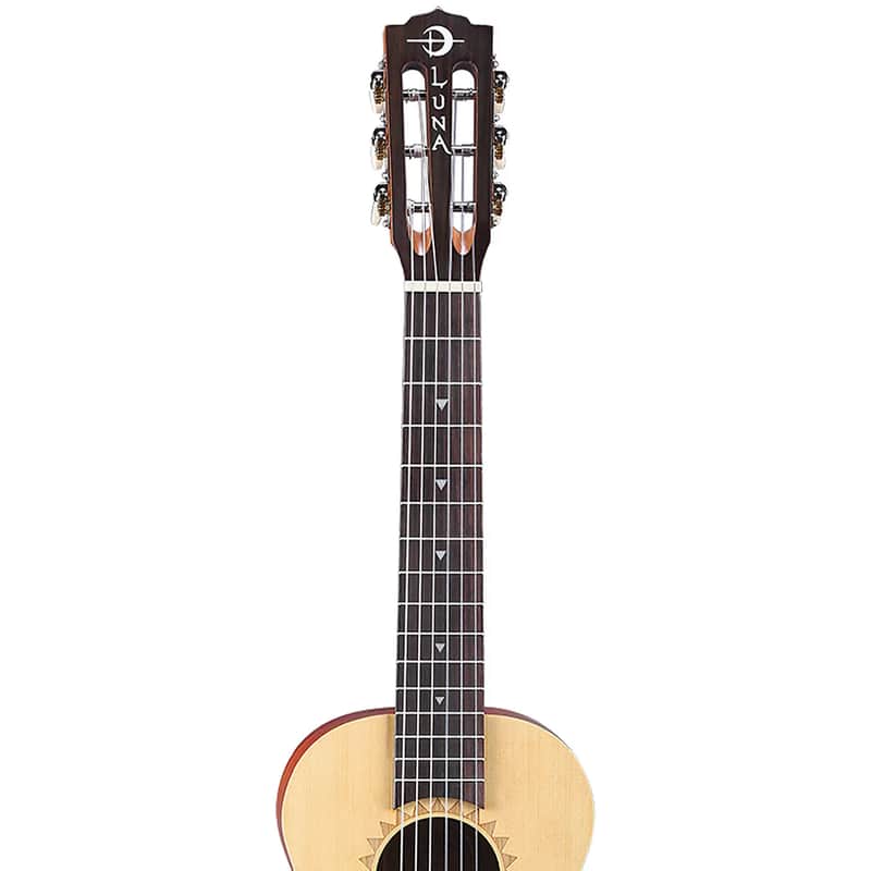 Luna Tattoo 6-String Baritone Ukulele image 3