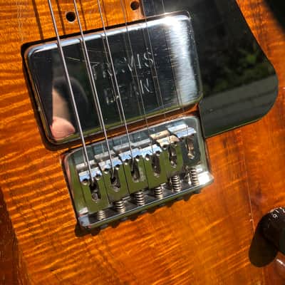 Travis Bean TB1000A Custom Built For Jerry Garcia 1979 Sunburst over flamed Koa image 5