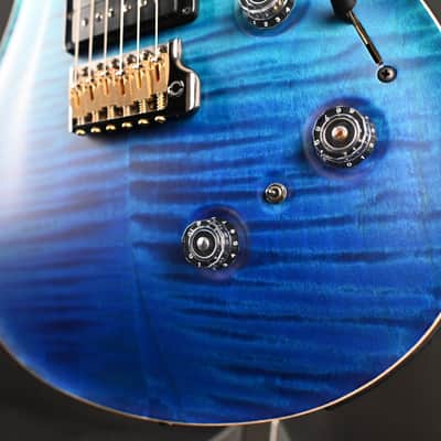 PRS Wood Library Custom 24 Piezo 10-Top Blue Fade #067 image 15