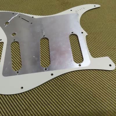 FENDER  STRATOCASTER PICKGUARD 3 ply very EARLY 1970's 1973 CLEAN! ORIGINAL! image 7