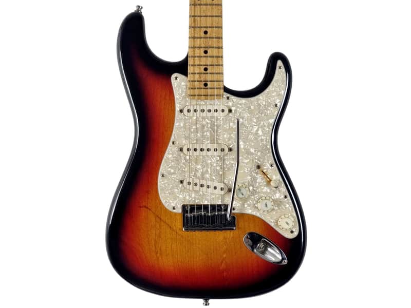 2000 Fender Custom Shop Classic Stratocaster 3-Tone Sunburst Birdseye Maple Neck image 1