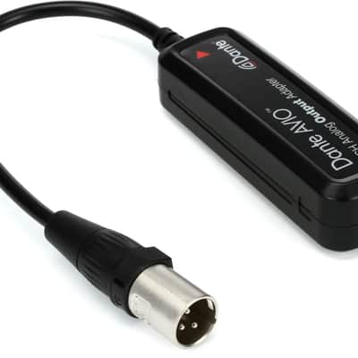 Audinate AVIO Dante 1 Channel Analog Output Adapter image 1