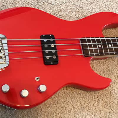 G&L L-1000 Bass 2015 Fullerton Red w/ Alnico MDF image 9