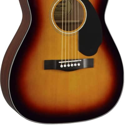 Fender CC-60S Concert Acoustic Guitar Sunburst image 17