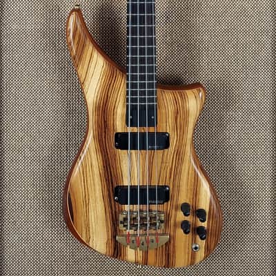 1993 Alembic Epic Bass - 100% Original and Working - Zebrawood! - No Fret Wear! image 1
