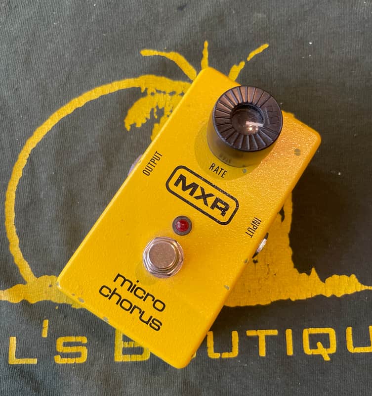 MXR M148 Micro Chorus 2005 - Present - Yellow image 1