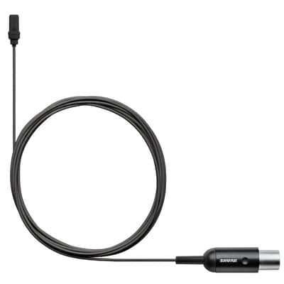 Shure UL4B/C-MTQG-A Directional Subminiature Lavalier, Black image 2
