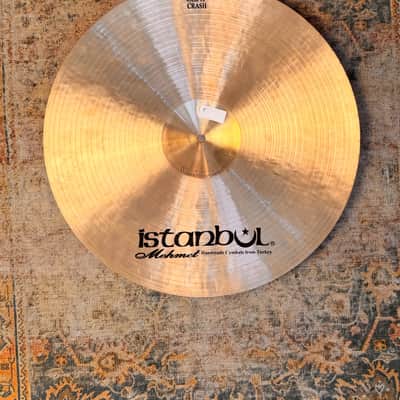 DARK FULL Istanbul Mehmet LEGEND DARK Crash 18” 1378 g PERFECT! Wide Lathing! image 2