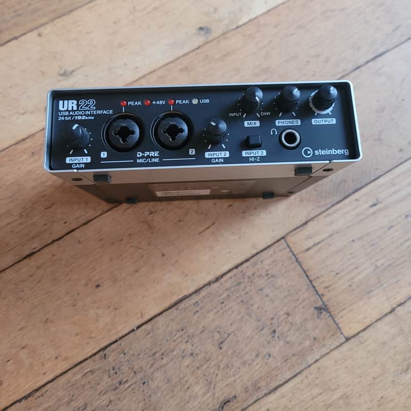 2010s Steinberg UR22 USB 2.0 Audio Interface Black
