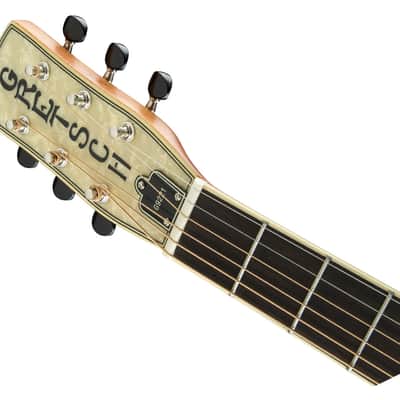 Gretsch G9221 Bobtail Steel Round-Neck A/E Steel Body Resonator Guitar image 4