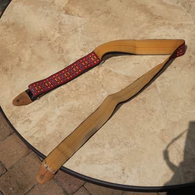 Ace Wood Stock Woven Guitar Strap 1960's image 10