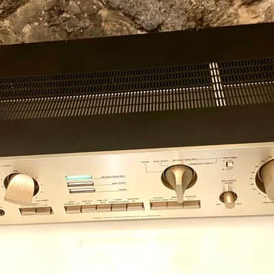 Vintage Champagne faced Luxman L-400 Stereo (55 WPC) Integrated