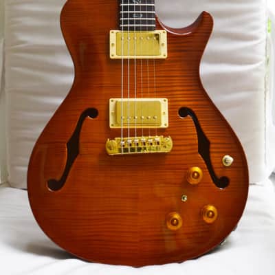 Paul Reed Smith Singlecut Hollowbody I with Artist Package & Piezo, 2008 Violin Amber Near Mint! image 17