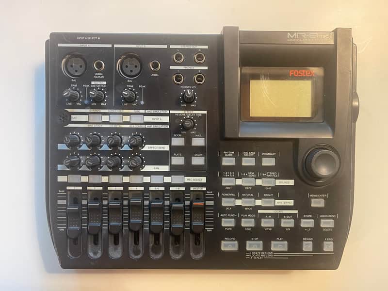 Fostex MR-8 Mk2 Digital 8-Track Recorder 2000s - Black imagen 1