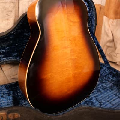 Epiphone FT-75  Seventy Five 1944 Sunburst Jumbo Flat-Top image 9