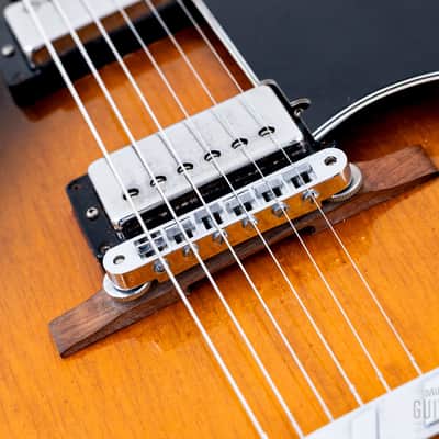1989 Gibson ES-175 Sunburst w/ Mahogany Back/Sides, 100% Original w/ Case & Hangtag image 9