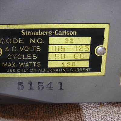 Stromberg Carlson AU 32 Vintage 1953 Amplifier image 8