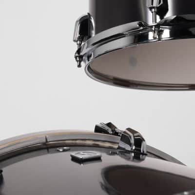 British Drum Company Enigma 3pc Club Drum Set Satin Black. New with Full Warranty! image 18