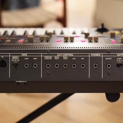 Roland Jupiter 6 61-Key Synthesizer 1983 - 1985 - Black image 4