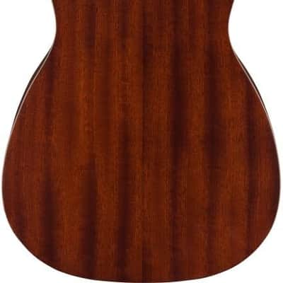 Gretsch Jim Dandy Deltoluxe Parlor 6-String Right-Handed Acoustic Guitar with C-Shape Neck and Select Lightweight Laminate Tonewoods X-Braced Body (Black Top) image 3