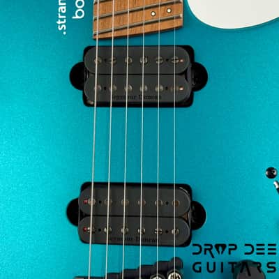 Strandberg Boden Standard N2.6 Multiscale Headless Electric Guitar w/ Bag - Transformative Teal Metallic image 6